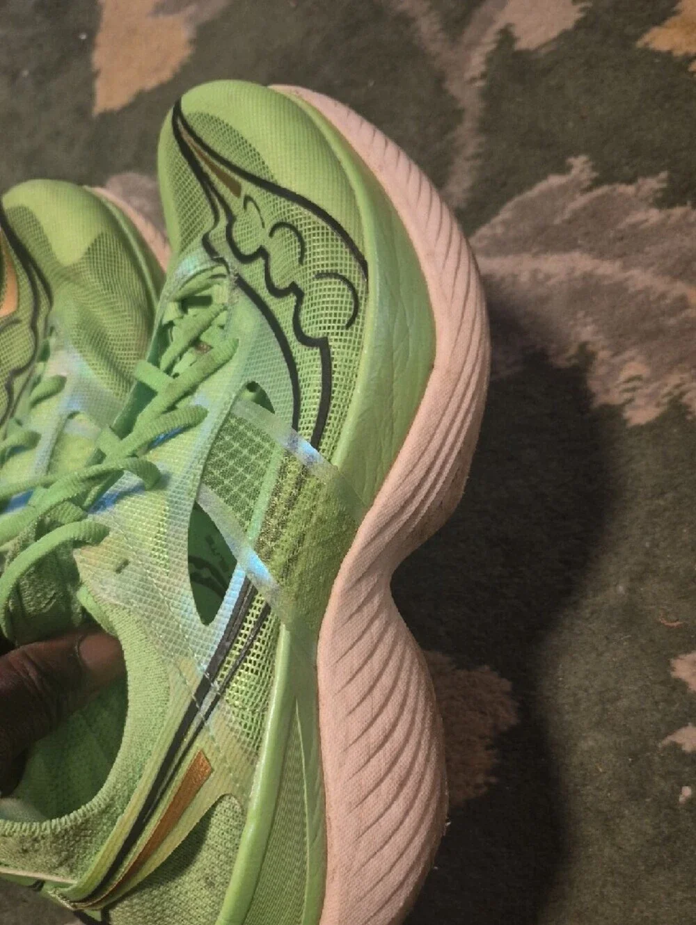 Saucony Light Green Women's Running Sneakers